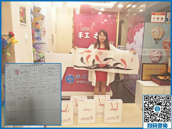8月30日，拿回家做的手工活掙錢嗎?大家都說這個有藝術含量的手工活能掙。手工之家接待考察合作加工客戶剪影(圖4)