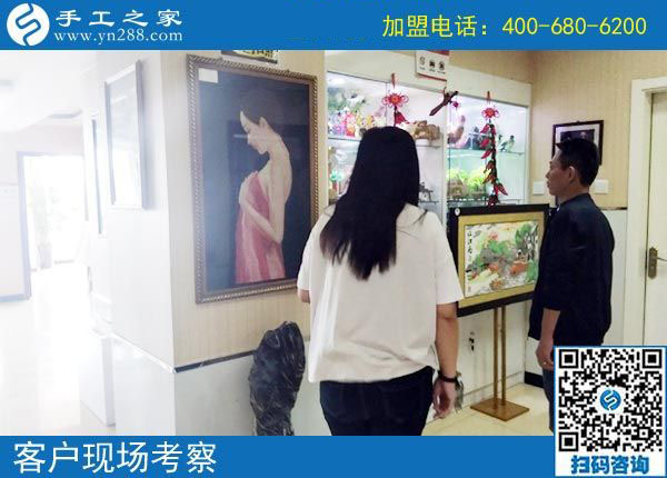 9月10日，做彩珠繡免押金手工活掙錢的人，有她們！手工之家接待考察加工客戶剪影