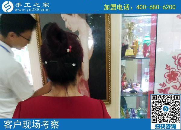 9月13日，哪些人適合做在家賺錢的手工活？手工之家接待考察加工客戶剪影