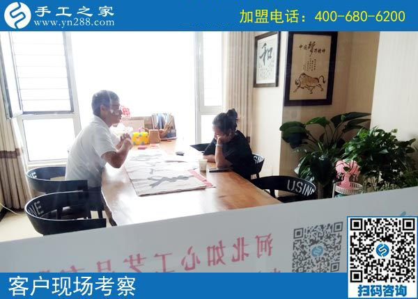 9月20日，正規(guī)手工活外發(fā)加工就是要這樣。手工之家接待考察加工客戶剪影