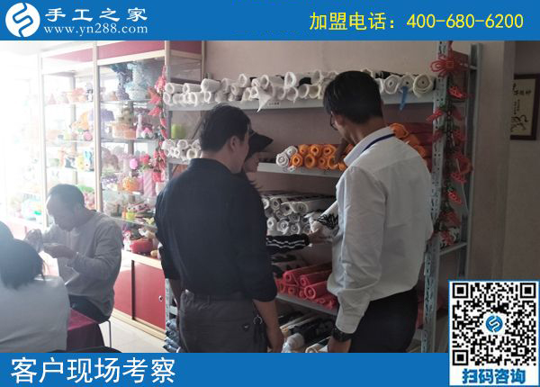 10月2日，正規(guī)串珠手工活外發(fā)加工項(xiàng)目有什么優(yōu)勢？手工之家接待考察合作加工客戶剪影
