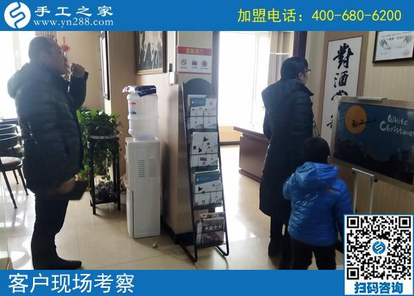2月11日，可以在家做的手工活，在家手工加工就選珠繡手工，手工之家接待考察加工客戶剪影