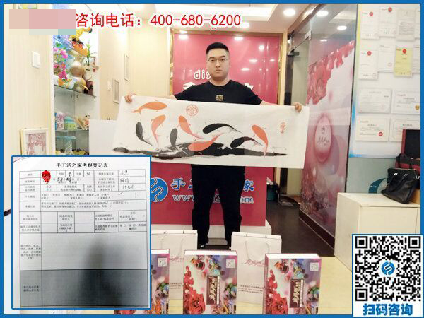 5月30日，找手工活做，這里的珠繡手工活是真正在家可以做的手工活，手工之家接待考察加工客戶剪影