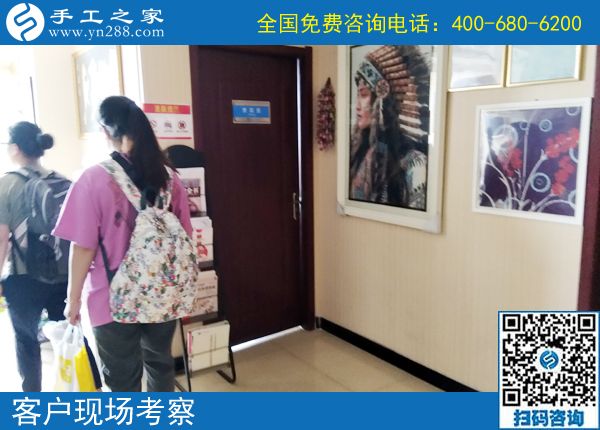 6月16日，找到正規(guī)手工活外發(fā)加工項(xiàng)目，在家賺錢的手工活，手工之家接待考察加工客戶剪影(圖1)