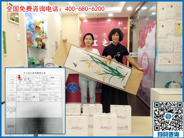 6月29日，手工活拿回家做，想接正規(guī)廠家的手工活就來這里，手工之家接待考察加工客戶剪影