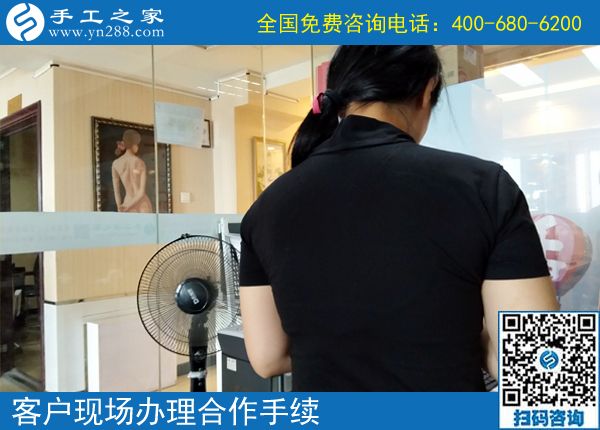 7月1日，新的半年，新的開始。正規(guī)手工活外發(fā)加工項目就選珠繡，手工之家接待考察加工客戶剪影