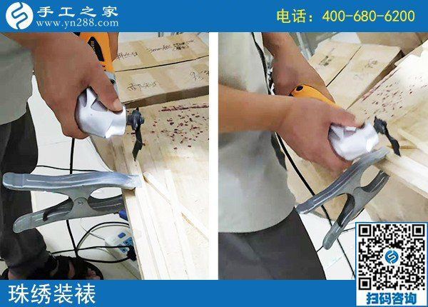 8月20日，正規(guī)手工活外發(fā)加工廠家是這樣的，手工之家接待考察加工客戶剪影
