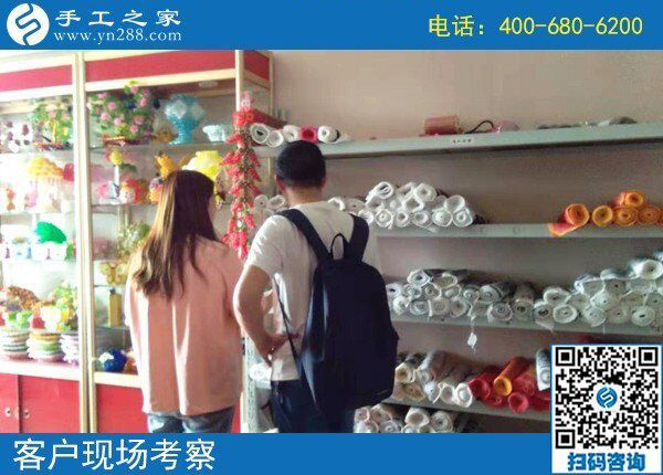 8月31日，可以帶回家做的手工活，勵(lì)志珠珠繡是個(gè)好選擇，手工之家接待考察加工客戶剪影