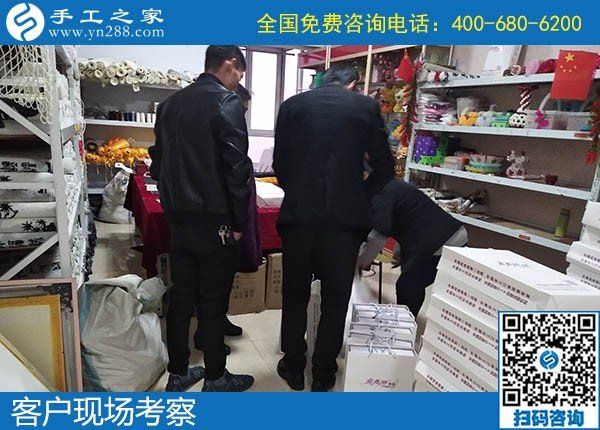 12月6日，做手工活賺錢、手工活外發(fā)回收，大家都選了勵(lì)志珠，手工之家接待考察加工客戶剪影