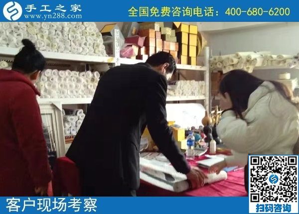 12月18日，拿回家做的手工活，找手工活做，就做這里的珠繡外發(fā)手工活。手工之家接待考察加工客戶剪影