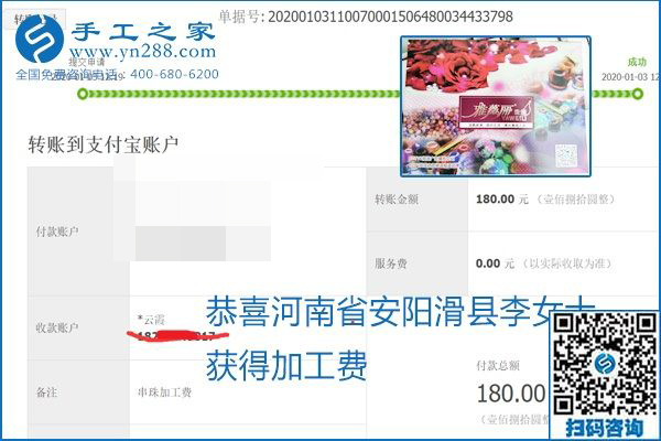 你、我、她，都能做，都能掙錢，這個手工活加盟項目是首選