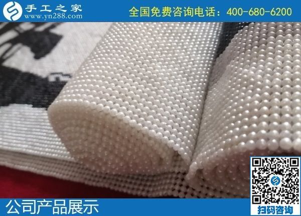 1月11日，手工活外發(fā)回收，能在家做的手工活，就是安全靠譜的勵志珠珠繡，手工之家珠繡成品細節(jié)實拍