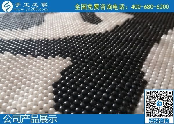 1月11日，手工活外發(fā)回收，能在家做的手工活，就是安全靠譜的勵志珠珠繡，手工之家珠繡成品細節(jié)實拍
