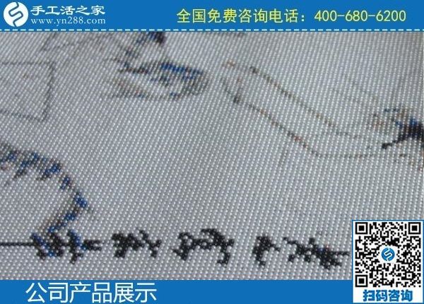 2月3日，手工活加盟項(xiàng)目，拿回家做的手工活，就是珠繡外發(fā)手工活，手工之家珠繡細(xì)節(jié)成品實(shí)拍