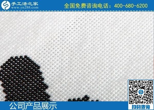 2月9日，手工活代理加工項目，正規(guī)手工活加盟項目就是珠繡手工活，手工之家珠繡成品實拍