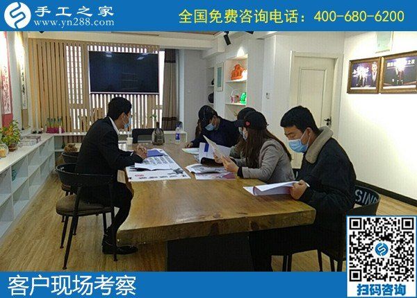 4月10日，純手工活外發(fā)加工、手工活外發(fā)回收，選擇勵(lì)志珠手工活。手工之家接待考察合作加工客戶剪影