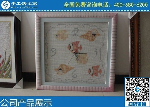 4月15日，在家賺錢的手工活，手工活外發(fā)回收，大家都選這里，手工之家勵志珠珠繡成品實拍