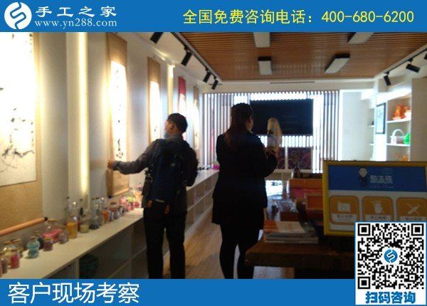 4月17日，純手工活外發(fā)加工，真實(shí)可靠的手工活加工就選簡單好做的勵志珠珠繡，手工之家接待考察合作加工客戶剪影