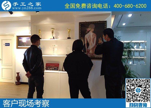 4月17日，純手工活外發(fā)加工，真實(shí)可靠的手工活加工就選簡單好做的勵志珠珠繡，手工之家接待考察合作加工客戶剪影