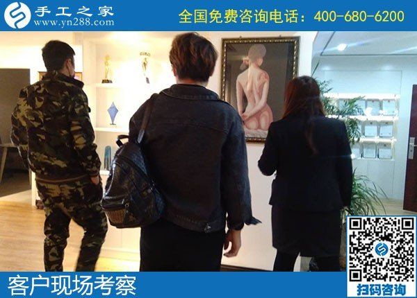 4月25日，拿回家做的手工活，手工活加工代理，就選簡單好做的勵志珠珠繡，手工之家接待考察加工客戶剪影