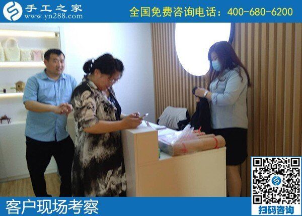 5月2日，正規(guī)加工回收手工活，可以拿回家做的手工活，就選勵(lì)志珠珠繡，手工之家接待考察合作加工客戶