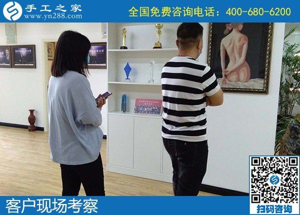 5月6日，代理手工活加工項目，正規(guī)外發(fā)手工活來料加工，選正規(guī)手工活勵志珠珠繡，手工之家接待考察合作加工客戶剪影