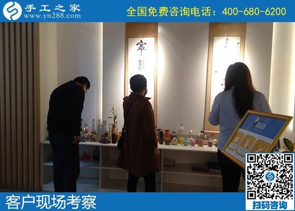 5月8日，正規(guī)手工活外發(fā)加工項目，手工活代理加工項目，就選勵志珠珠繡，手工之家接待考察合作加工客戶剪影