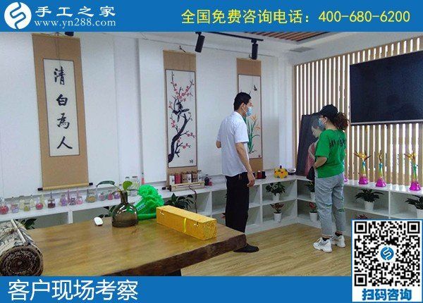 5月19日，想接簡(jiǎn)單易學(xué)的手工活代理加工，在家做手工活掙錢，來這里就對(duì)了，手工之家接待考察加工客戶剪影