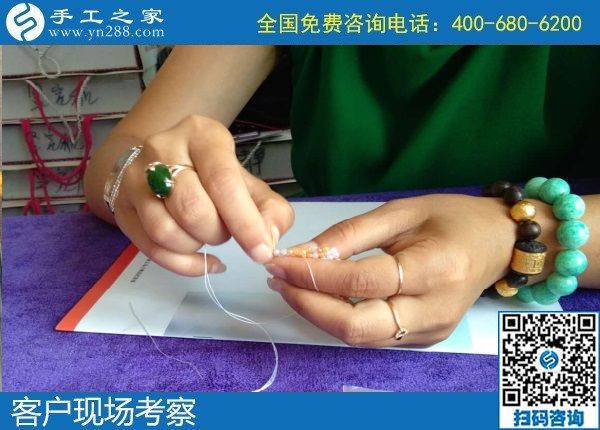 5月25日，手工加工回收項目，靠譜的手工活代理加工項目，選有成績的老企業(yè)，手工之家接待考察加工客戶剪影