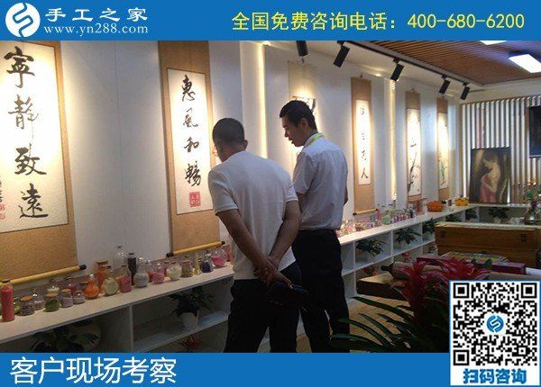 5月31日，代理手工活加工項目，手工活外發(fā)回收，這里的勵志珠珠繡手工活不錯，手工之家接待考察合作加工客戶剪影