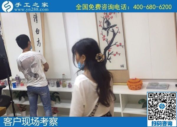 6月27日，在家做外發(fā)手工活的直接收獲，除了掙錢，就是陪伴，手工之家接待考察加工客戶剪影