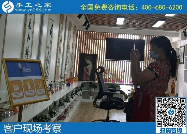 7月1日，下半年開啟，安全可靠、簡單好做，勵志珠珠繡外發(fā)手工活幫助大家居家就業(yè)，手工之家接待考察加工客戶剪影