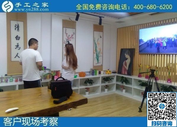 8月11日，可以帶回家的手工活外發(fā)加工項(xiàng)目，你我他都能做，手工之家接待考察加工客戶剪影