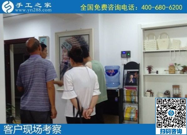 8月30日，可以寄到家做的手工活加工項目怎么樣？實地看看就有了選擇，手工之家接待考察加工客戶剪影