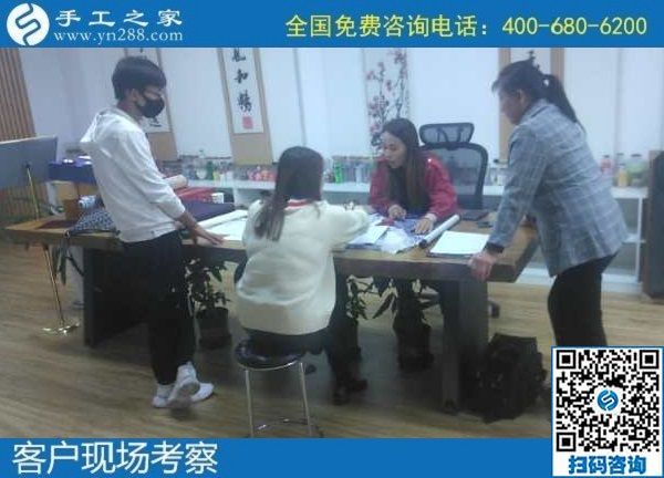 10月3日，手工活外發(fā)回收，這個(gè)可以寄到家做的手工活讓人安心在家掙錢，手工之家接待考察合作加工客戶剪影