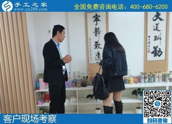 11月2日，手工活外發(fā)回收，這個可以拿回家做的手工活能掙錢嗎？實地看看就知道了，手工之家接待考察加工客戶剪影(圖2)