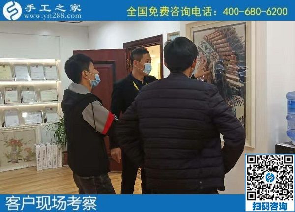 11月10日，正規(guī)供料的手工活，把這個(gè)手工活拿回家做就對了，手工之家接待考察加工客戶剪影