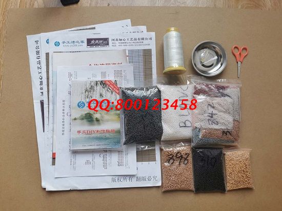 1月10日，選擇了珠繡負責回收的手工活，越來越多人把手工活拿回家做掙錢。勵志珠珠繡材料工具等實拍