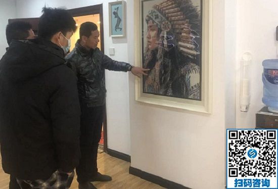 1月11日，可以帶回家做的手工活，這里的手工活簡單易做很適合大家。手工之家接待考察加工客戶剪影