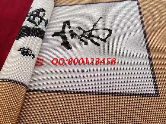 1月31日，簡單好做的手工活，高端大氣的手工藝術(shù)品，這個手工活外發(fā)加工項目很適合大家，勵志珠珠繡成品細節(jié)實拍