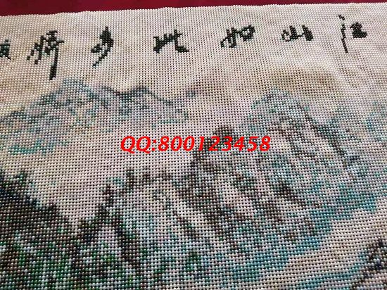 1月1日，元旦快樂！手工活外發(fā)加工企業(yè)手工之家向大家拜年，放心在家做的手工活，這里的珠繡串珠外發(fā)手工活，圖為勵(lì)志珠珠繡產(chǎn)品細(xì)節(jié)實(shí)拍
