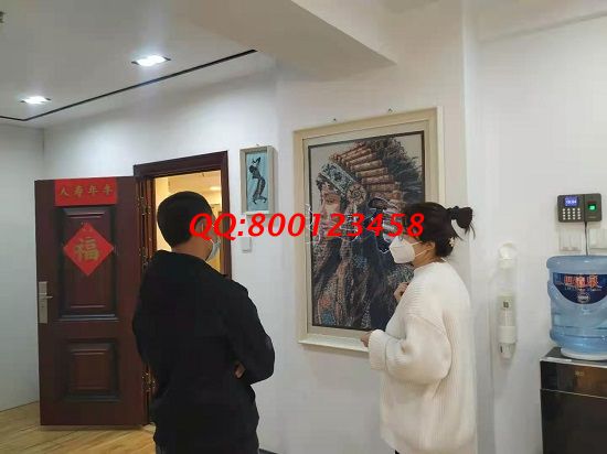 2月22日，正規(guī)供料的手工活，可以寄到家做的手工活就找珠繡外發(fā)手工活，手工之家接待考察合作加工客戶剪影