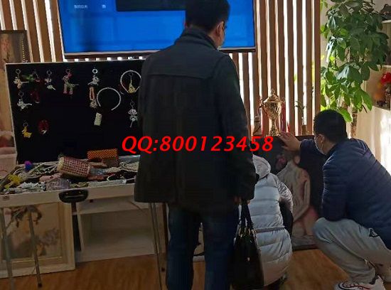 2月23日，手工活在家賺錢，批量手工活加工，就選能掙錢的珠繡手工活，手工之家接待考察合作加工客戶剪影