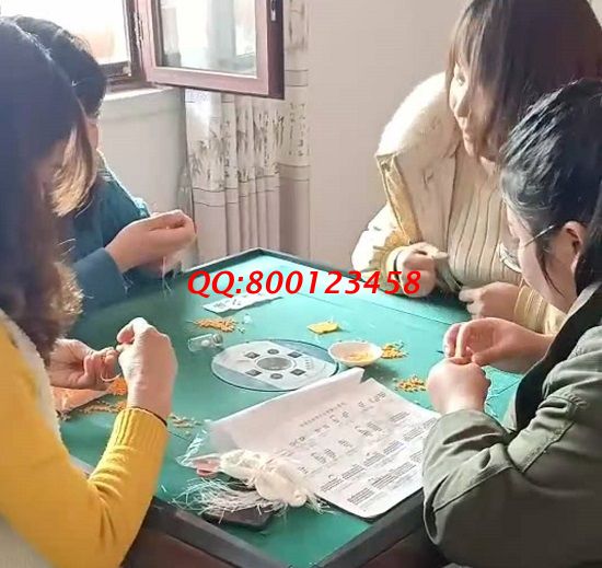 3月9日，想接正規(guī)廠家的手工活，拿回家做的手工活，這里的珠繡寄發(fā)材料手工活值得擁有，手工之家接待考察加工客戶剪影