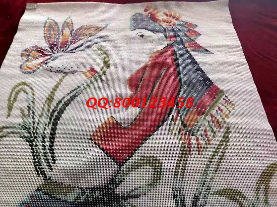 4月16日，可以帶回家做的手工活，這個(gè)企業(yè)從服務(wù)、產(chǎn)品到手工活都很合適，勵(lì)志珠珠繡成品細(xì)節(jié)實(shí)拍