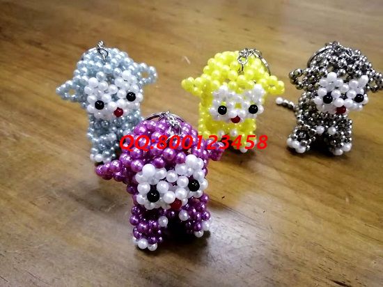 5月15日，正規(guī)供料的手工活，拿回家做的手工活不受外在天氣等條件的影響，勵志珠珠繡串珠小飾品實拍