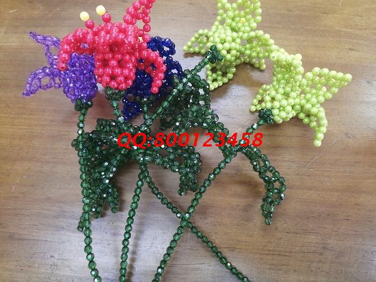 5月17日，找正規(guī)手工活外發(fā)加工企業(yè)，找適合的外發(fā)手工活，來手工之家就對(duì)了，勵(lì)志珠珠繡串珠手工花實(shí)拍