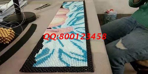 5月19日，拿回家做的手工活，正規(guī)供料的手工活，選擇勵志珠珠繡就對了，手工之家工作室珠繡加工實拍