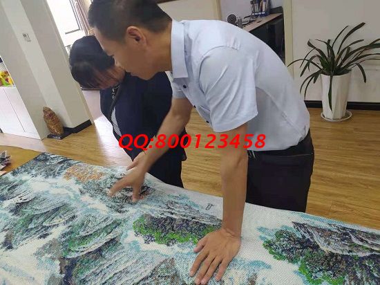 6月5日，正規(guī)外發(fā)手工活，拿回家做的手工活，來(lái)手工之家找勵(lì)志珠珠繡的人越來(lái)越多，手工之家接待考察加工客戶(hù)剪影