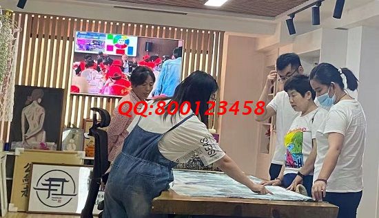 6月20日，拿回家做的手工活，珠繡外發(fā)手工活是適合大家在家做的手工活，手工之家接待考察合作加工客戶剪影